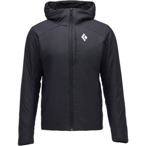 Black Diamond - Toerskikleding - M First Light Stretch Hoody Black voor Heren van Nylon - Maat M - Zwart