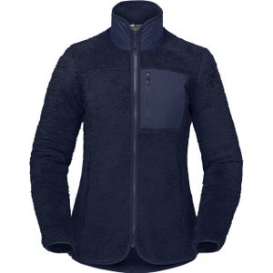 Norrona - Dames fleeces - Norrona Warm3 Jacket W Indigo Night voor Dames van Gerecycled Polyester - Maat L - Marine blauw