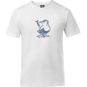 Eider - T-shirts - Vintage Duck Cotton Tee White voor Heren van Katoen - Maat XS - Wit