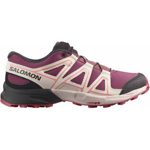 Salomon - Kinder wandelschoenen - Speedcross J Nocturne/Hushed Violet voor Unisex - Kindermaat 34 - Bordeauxrood