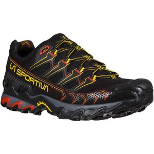 La Sportiva - Heren wandelschoenen - Ultra Raptor II Wide Black/Yellow voor Heren van Gerecyclede materialen - Maat 44 - Zwart