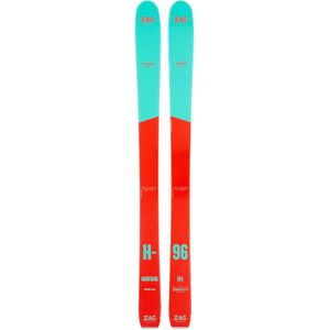 Zag - Ski's - H96 Lady 2024 voor Dames van Hout - Maat 156 cm - Oranje