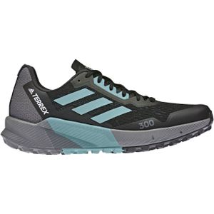 Adidas - Trailschoenen - Agravic Flow 2 W Black/Turquoise/White voor Dames - Maat 5,5 UK - Zwart