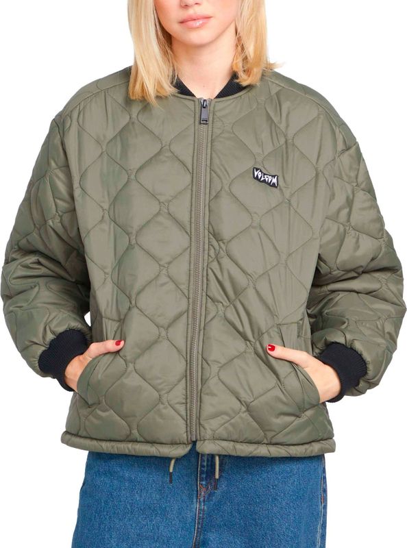 Volcom - Milie Jacket Wintermoss - Damesjas - Groen