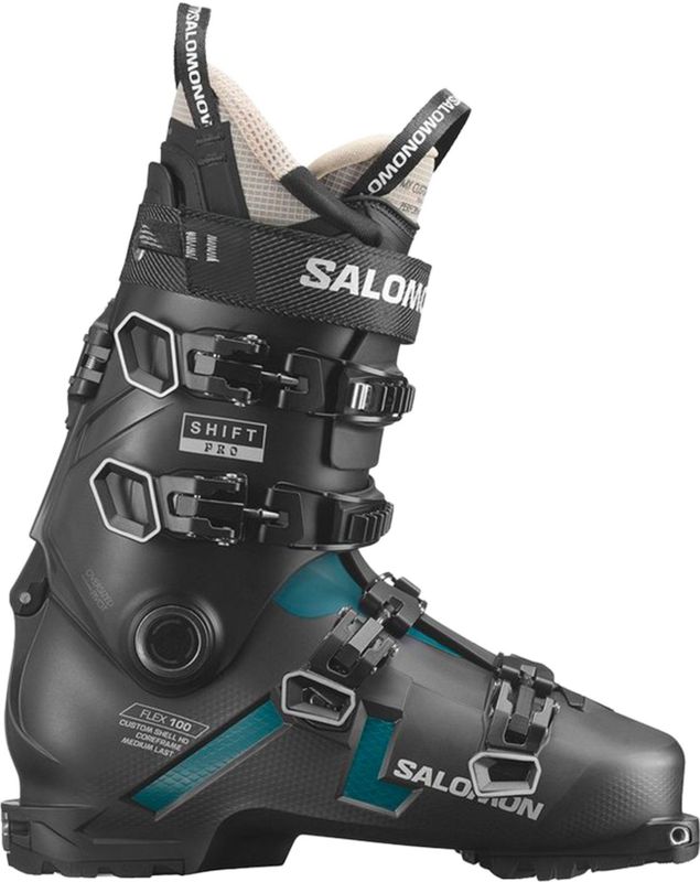 Salomon Shift Pro 100 AT - Skischoenen - Zwart - Kunststof - 1.75 kg
