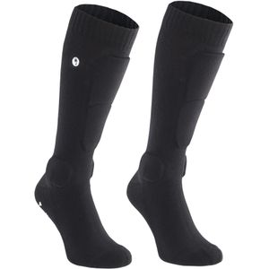 Ion - Shin Pads Bd-Sock All Black voor Heren - Maat 39-42 - Zwart