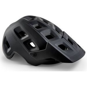 MET - MTB helmen - Terranova Mips Ce Noir Mat Brillant voor Heren - Maat 58-61 cm - Zwart