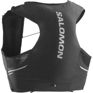 Salomon - Trail / Running rugzakken en riemen - Sense Pro 5 Set Black/Ebony voor Heren - Maat XL - Zwart