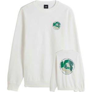 Vans - Cycle V Crew Marshmallow - Sweatshirt - Wit