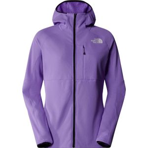 The North Face - Dames toerskikleding - W Summit Futurefleece Fz Hoodie Purple Granite voor Dames - Maat S - Roze