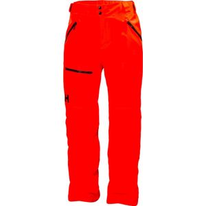 Helly-Hansen - Skibroeken - Sogn Cargo Pant Neon Orange voor Heren - Maat XL - Oranje