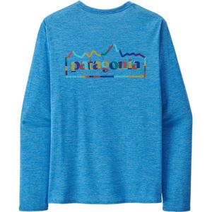 Patagonia - Wandel- en bergsportkleding - M's L/S Cap Cool Daily Graphic Shirt Vessel Blue X-Dye voor Heren - Maat L - Blauw