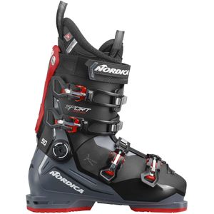 Nordica - Heren skischoenen - Sportmachine 3 90 Black/Anthracite/Red voor Heren - Maat 28 - Zwart