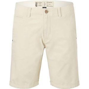 Picture Organic Clothing - Korte broeken - Wise Shorts Wood Ash voor Heren van Katoen - Maat 33 US - Beige