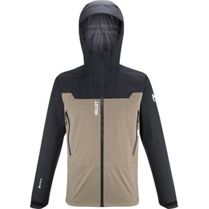 Millet - Kamet Light GTX Jkt M Dorite/Black voor Heren - Maat XL - Kaki