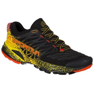 La Sportiva - Trailschoenen - Akasha II Black/Yellow voor Heren - Maat 46 - Zwart