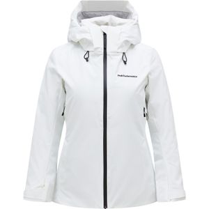 Peak Performance - Dames ski jassen - W Anima Jacket Offwhite voor Dames - Maat M - Wit