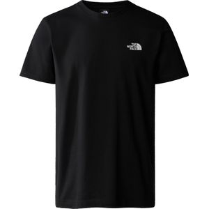 The North Face - T-shirts - M S/S Simple Dome Tee TNF Black voor Heren van Katoen - Maat S - Zwart