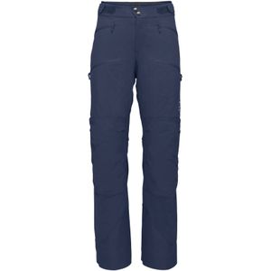 Norrona - Dames toerskikleding - Lyngen Flex1 Pants W Indigo Night voor Dames - Maat XS - Marine blauw