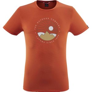 Lafuma - Wandel- en bergsportkleding - Corporate Tee M Brick Red voor Heren - Maat M - Oranje
