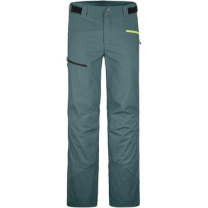 Ortovox - Skibroeken - Mesola Pants M Arctic Grey voor Heren van Wol - Maat XL - Groen