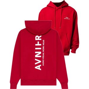 Avnier - Sweatshirts en fleeces - Hoodie ONSET Merlot VERTICAL V3 voor Heren van Katoen - Maat L - Rood