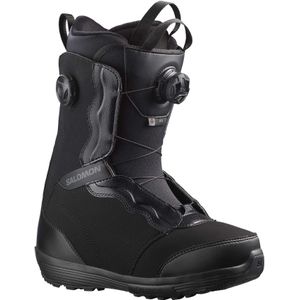 Salomon Snowboard - Dames snowboardschoenen - Ivy Boa Sj Boa Black/Castlerock Gray voor Dames - Maat 24