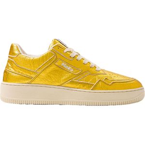 MoEa - Sneakers - MoEa Pineapple Gold Star voor Heren - Maat 38 - Goud