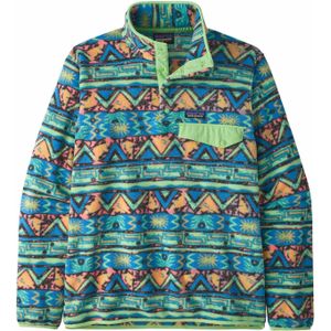 Patagonia - Sweatshirts en fleeces - M's LW Synch Snap-T P/O Salamander Green voor Heren - Maat XL - Groen