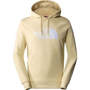 The North Face - Sweatshirts en fleeces - M Light Drew Peak Pullover Hoodie Gravel/TNF White voor Heren van Katoen - Maat S - Beige
