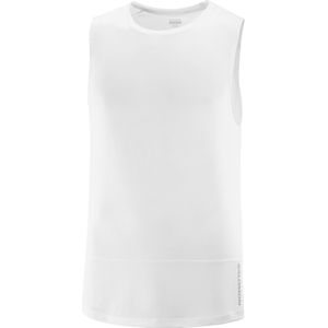 Salomon - Trail / Running kleding - T Shirt Cross Run Tank M White voor Heren - Maat M - Wit