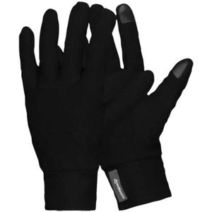 Norrona - Skihandschoenen - /29 Corespunull Liner Gloves Caviar voor Unisex van Nylon - Maat L - Zwart