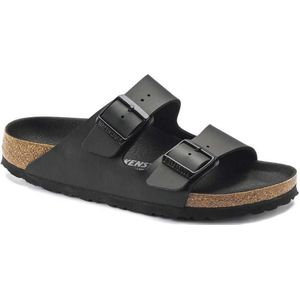 Birkenstock - Sandalen en slippers - Arizona Birko-Flor Triples Black voor Heren - Maat 40 - Zwart