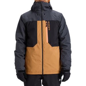 Quiksilver - Dawson - Sneeuwjas - Grijs - Heren - Waterdicht 10K DryFlight®