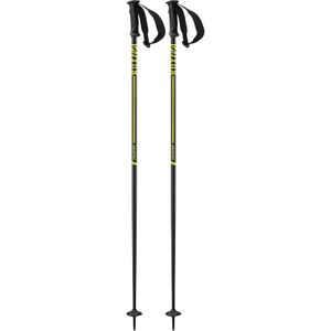 Salomon - Skistokken - X 08 Black/Yellow voor Unisex van Aluminium - Maat 110 cm - Zwart
