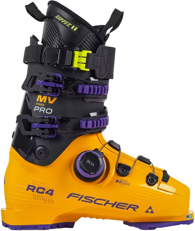 Fischer - RC4 Free Pro MV BOA VAC - Alpine Skischoenen - Oranje - 29.5