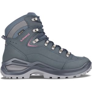 Lowa - Dames wandelschoenen - Renegade Evo Gtx Mid Ws Steelblue / Old Rose voor Dames - Maat 5 UK - Blauw