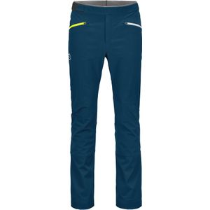 Ortovox - Toerskikleding - Col Becchei Pants M Petrol Blue voor Heren - Maat L - Blauw