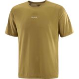 Salomon - Shakeout Core SS Tee - Kaki - Sportshirt