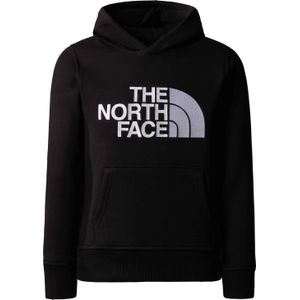 The North Face - Merken - B Drew Peak P/O Hoodie TNF Black voor Unisex van Katoen - Kindermaat S - Zwart