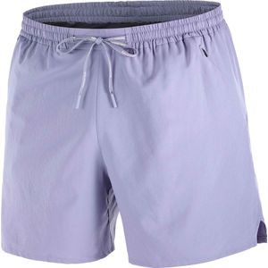 Salomon - Shakeout Core 5"" Shorts M Blue Granite voor Heren - Maat L - Paars