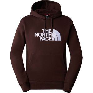 The North Face - Sweatshirts en fleeces - M Drew Peak Pullover Hoodie Coal Brown voor Heren van Katoen - Maat M - Bruin