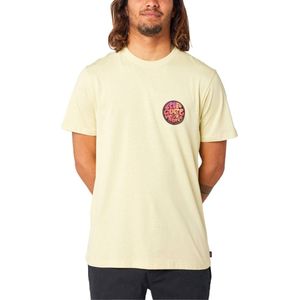Rip Curl - T-shirts - Passage Tee Vintage Yellow voor Heren - Maat L - Geel
