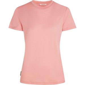 Icebreaker - W Merino 150 Tech Lite SS Tee - Dames T-shirt - Roze - Korte Mouwen