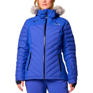 Columbia - Dames ski jassen - Bird Mountain III Insulated Jacket Everblue voor Dames - Maat XL - Blauw