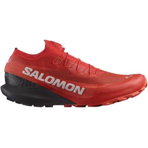 Salomon - Trailschoenen - S/Lab Pulsar 3 Fiery Red/Fiery Red/Black voor Unisex - Maat 7 UK - Rood