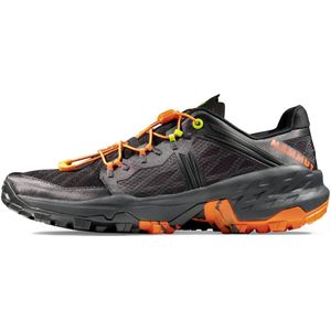 Mammut - Trailschoenen - Sertig Tr Low Men Black Dark Tangerine voor Heren - Maat 8 UK - Zwart