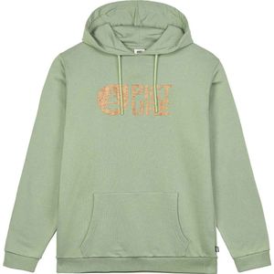 Picture Organic Clothing - Sweatshirts en fleeces - Basement Cork Hood Green Spray voor Heren - Maat M - Groen