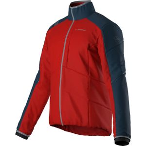 La Sportiva - Wandel- en bergsportkleding - Alpine Guide PrimaLoftÂ® Jacket M Poppy/Storm Blue voor Heren - Maat L - Rood