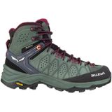 Salewa - Dames wandelschoenen - Ws Alp Trainer 2 Mid Gtx Duck Green/Rhododendon voor Dames - Maat 5,5 UK - Groen